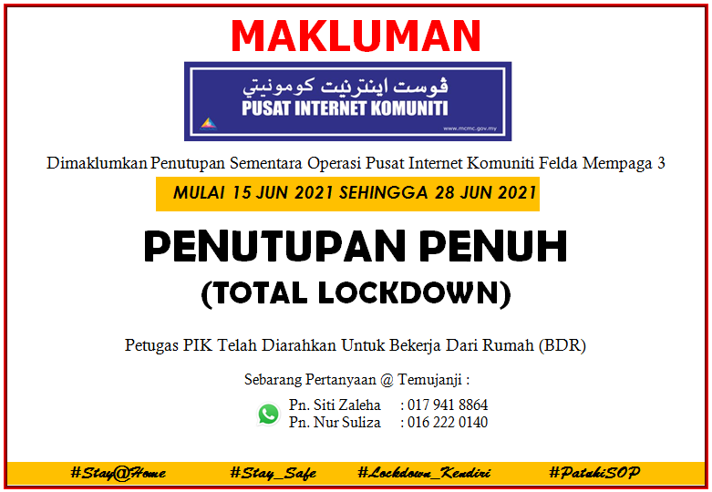 Notis Penutupan 3.0 Fasa 2